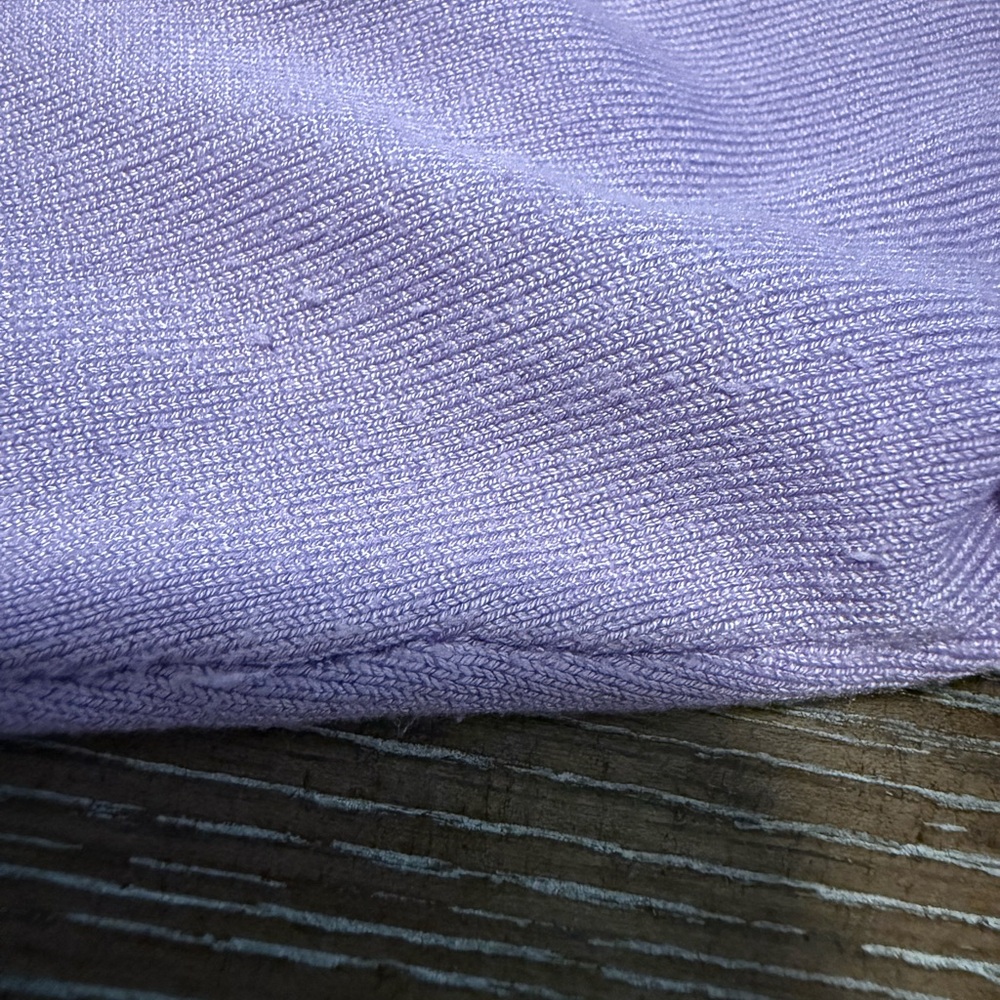 EUC White House Black Market Lilac Cardigan - Picture 6 of 8
